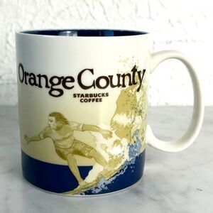 Starbucks Mug Orange County Global Icon Collector - 2012 Starbucks Coffee Cup